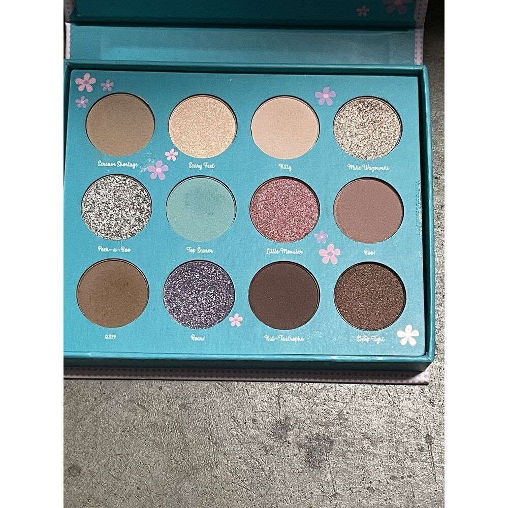 Disney Pixar Monsters Inc. Eye Shadow Palette Ulta Beauty 12 Shades, NEW